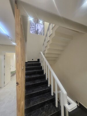 Staircase in 4 BHK Independent House at Canal Road – for Sale