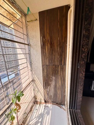 Balcony in 2 BHK Apartment at Parshvanath Hansraj Height, Manpada – for Sale