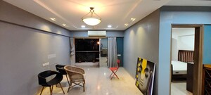 Living Room in 3 BHK Apartment at Bandra West – for Rent