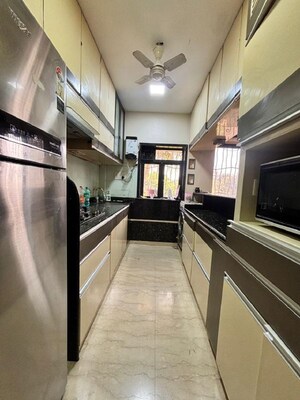 Kitchen in 1 BHK Apartment at Bandra West – for Rent