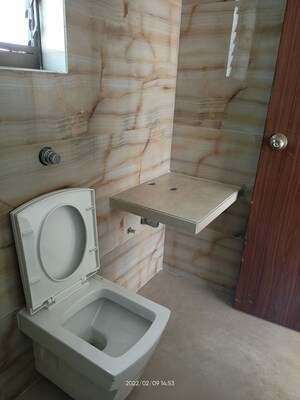 Bathroom in 1 BHK Apartment at Kukreja Complex, Bhandup West – for Sale