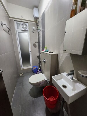 Bathroom in 3 BHK Apartment at Ashar Sapphire, Kapur Bawdi – for Sale