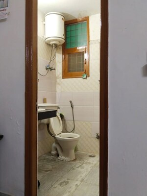 Bathroom in 3 BHK Builder Floor at Mayfield Garden – for Rent