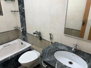 Bathroom in 3 BHK Apartment at Raj Classic, Andheri West – for Sale