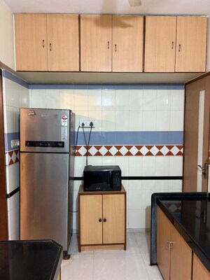 Kitchen in 3 BHK Apartment at Raj Classic, Andheri West – for Sale