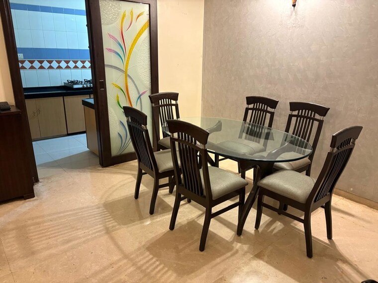 Dining area, raj-classic 3 Bedroom 1450 Sq.Ft. Apartment In Andheri West Mumbai 10223095
