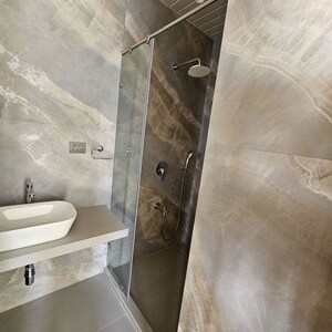 Washroom in 4 BHK Apartment at Indiabulls Sky Forest, Lower Parel – for Rent