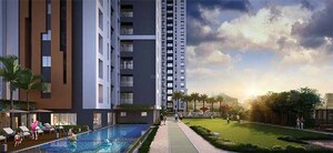 3 BHK Apartment – Exterior View View at Ambuja Uddipa The Condoville, Sinthi - for Sale