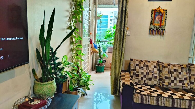 Living Room, ganga-arcadia 2 Bedroom 980 Sq.Ft. Apartment In Kharadi Pune 10223052