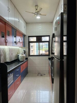 Kitchen in 3 BHK Apartment at Asher Residency, Vasant Vihar – for Sale