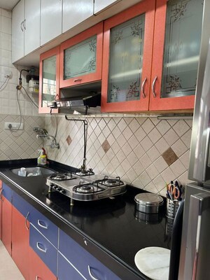 Kitchen in 3 BHK Apartment at Asher Residency, Vasant Vihar – for Sale