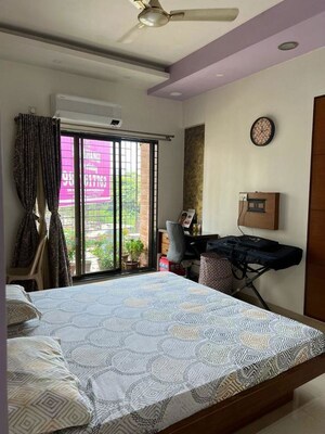Bedroom in 3 BHK Apartment at Asher Residency, Vasant Vihar – for Sale