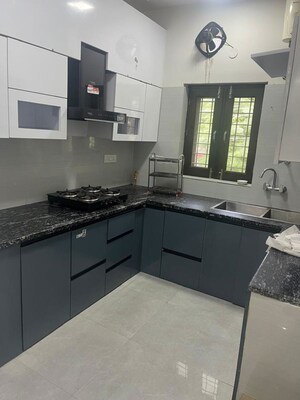 Kitchen in 3 BHK Builder Floor at Sector 14 – for Rent