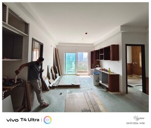 Living Room in 3 BHK Apartment at Aparna Zenon, Puppalaguda – for Rent