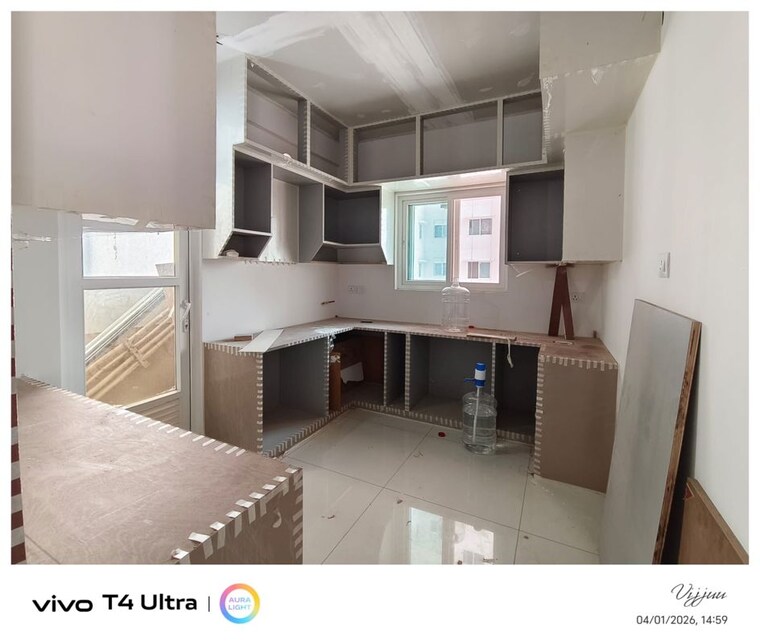 Kitchen, aparna-zenon 3 Bedroom 1700 Sq.Ft. Apartment In Puppalaguda Hyderabad 10223175