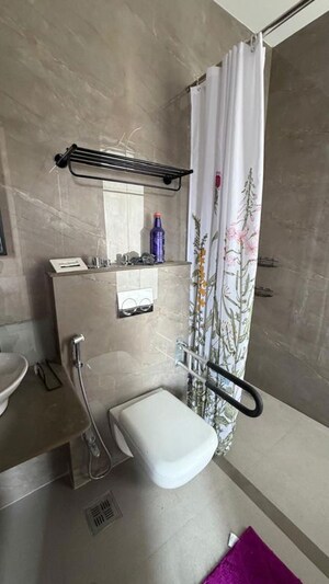 Bathroom in 4 BHK Apartment at Pandit Javdekar The Crest, Aundh – for Rent