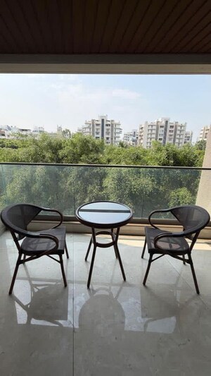 Master Bedroom in 4 BHK Apartment at Pandit Javdekar The Crest, Aundh – for Rent