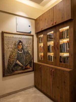 Living Room in 1 BHK Apartment at Mantri Mantri Mystica A Part, Pimple Saudagar – for Rent