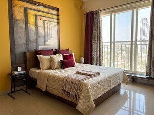 Bedroom in 1 BHK Apartment at Mantri Mantri Mystica A Part, Pimple Saudagar – for Rent