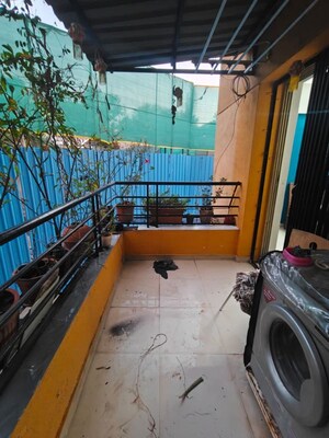 Balcony in 2 BHK Apartment at Celebria Apartment, Hadapsar – for Rent