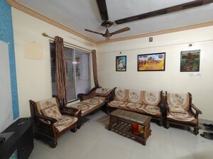 Living Room in 2 BHK Apartment at Celebria Apartment, Hadapsar – for Rent