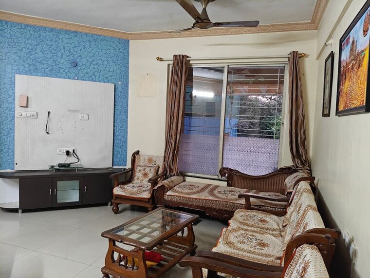 Living Room, celebria-apartment 2 Bedroom 950 Sq.Ft. Apartment In Hadapsar Pune 10223208