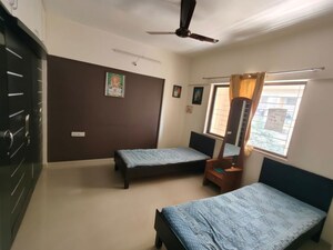 Living Room in 2 BHK Apartment at Madhav Baug, Hadapsar – for Rent
