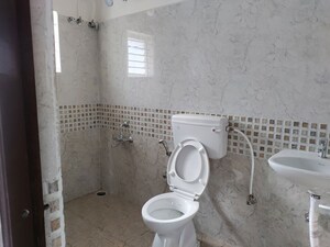 Bathroom in 3 BHK Builder Floor at Mahaveer Edenfield, Electronic City Phase ii – for Rent