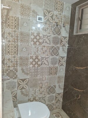 Bathroom in 2 BHK Apartment at Sargasan – for Rent