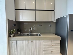 Kitchen in 3 BHK Apartment at Marathon Monte South, Byculla West – for Sale