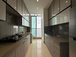 Kitchen in 3 BHK Apartment at Marathon Monte South, Byculla West – for Sale