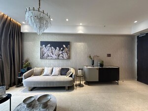 Living Room in 3 BHK Apartment at Marathon Monte South, Byculla West – for Sale