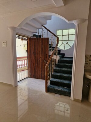 Staircase in 3 BHK Independent House at G K Roseland Residency, Pimple Saudagar – for Sale