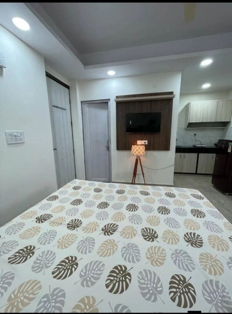 Bedroom, saket 1 RK 250 Sq.Ft. Builder Floor In Saket Delhi 10223530