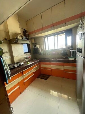 Kitchen in 2 BHK Apartment at Sudhir Aakash, Karve Road – for Rent