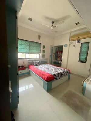 Bedroom in 2 BHK Apartment at Sudhir Aakash, Karve Road – for Rent