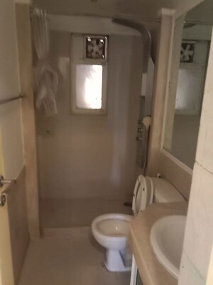 Bathroom in 2 BHK Apartment at Hiranandani Avalon, Powai – for Rent