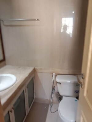 Bathroom in 2 BHK Apartment at Hiranandani Avalon, Powai – for Rent