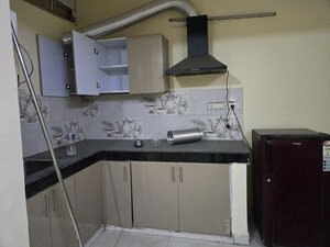Kitchen in 1 BHK Builder Floor at Kohli One Malibu Town, Sector 47 – for Rent