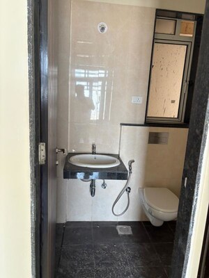 Bathroom in 1 BHK Apartment at Sheth Avante, Kanjurmarg West – for Rent