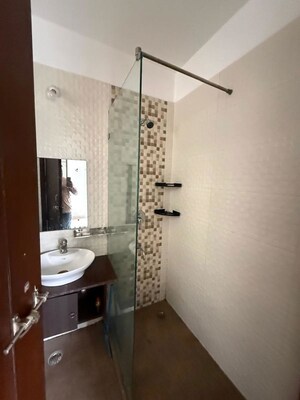 Bathroom in 3 BHK Builder Floor at Saket – for Rent