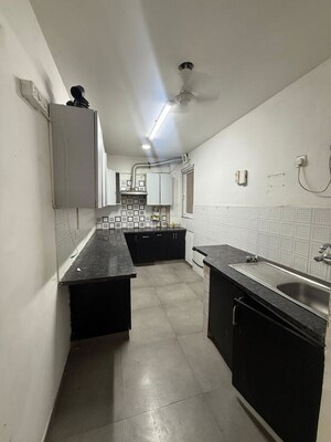 Kitchen in 3 BHK Builder Floor at Saket – for Rent
