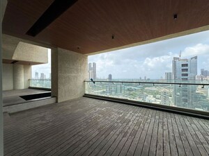 Balcony in 5 BHK Apartment at Avighna One Avighna Park, Lower Parel – for Rent