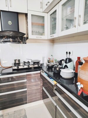 Kitchen in 2 BHK Apartment at Wadgaon Sheri – for Rent