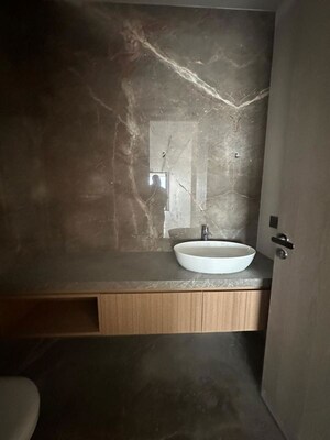 Bathroom in 4 BHK Apartment at Nestled 27 Summit, Sampangiram Nagar – for Rent