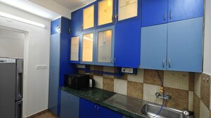 Kitchen in 4 BHK Apartment at DLF Summit Plaza, Sector 54 – for Rent
