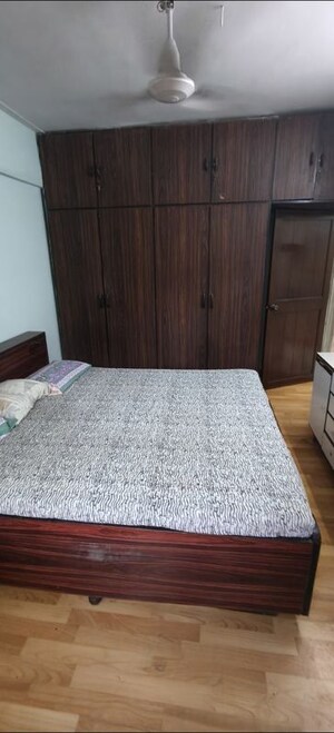 Bedroom in 2 BHK Apartment at Nilanjana CHS, Malad West – for Rent