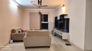 Living Room in 3 BHK Apartment at Pashmina Waterfront, Old Madras Road – for Rent