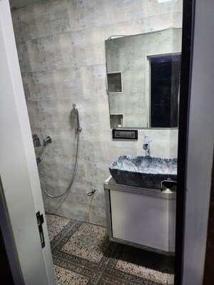 Bathroom in 4 BHK Apartment at Ajanta Apartment Colaba, Colaba – for Rent