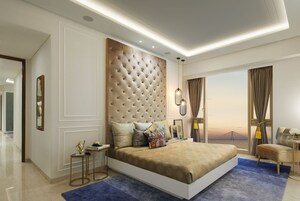 Bedroom in 5 BHK Apartment at Lodha Parkside, Worli – for Sale